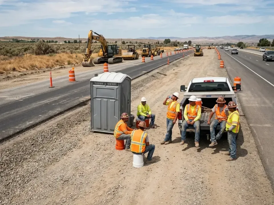 highway-road-construction-crew-007 — frequently asked questions, Porta Potty and Restroom Rentals in Delray Beach, FL